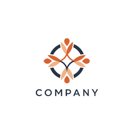 Minimalist Logo Design for any Corporate , Brand, Business Companyのイラスト素材