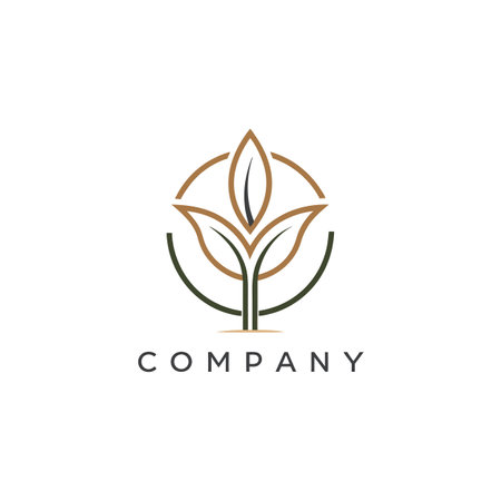 Minimalist Logo Design for any Corporate , Brand, Business Companyのイラスト素材
