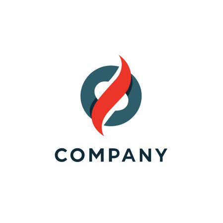 Minimalist Logo Design for any Corporate , Brand, Business Companyのイラスト素材