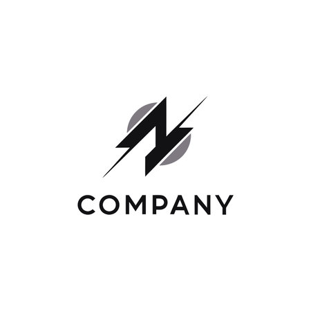 Minimalist Logo Design for any Corporate , Brand, Business Companyのイラスト素材