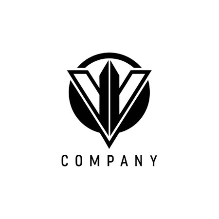 Minimalist Logo Design for any Corporate , Brand, Business Companyのイラスト素材