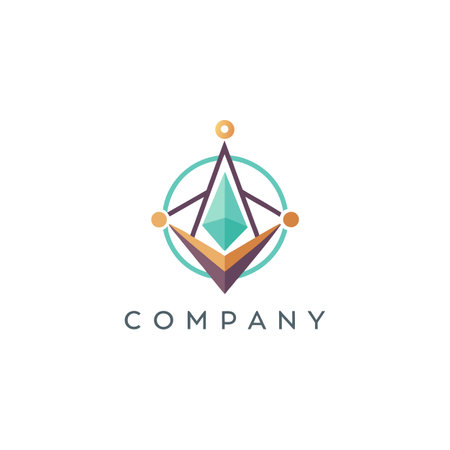 Minimalist Logo Design for any Corporate , Brand, Business Companyのイラスト素材