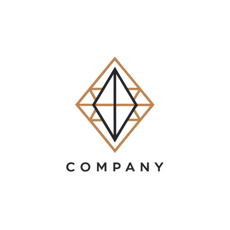 Minimalist Logo Design for any Corporate , Brand, Business Companyのイラスト素材