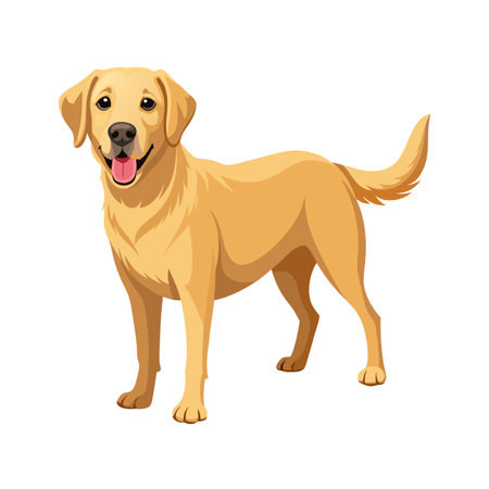 Realistic Pet Cat , Dog Vector Illustration Conceptsのイラスト素材