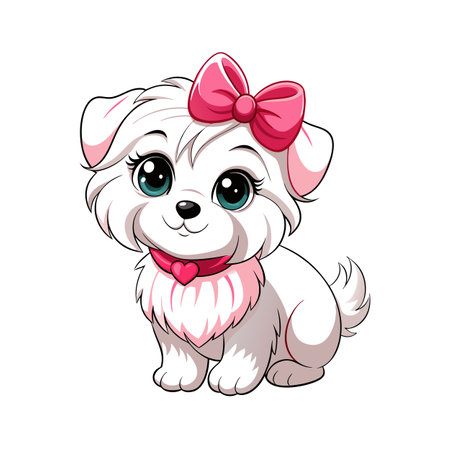 Realistic Pet Cat , Dog Vector Illustration Conceptsのイラスト素材