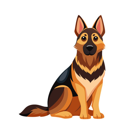 Realistic Pet Cat , Dog Vector Illustration Conceptsのイラスト素材