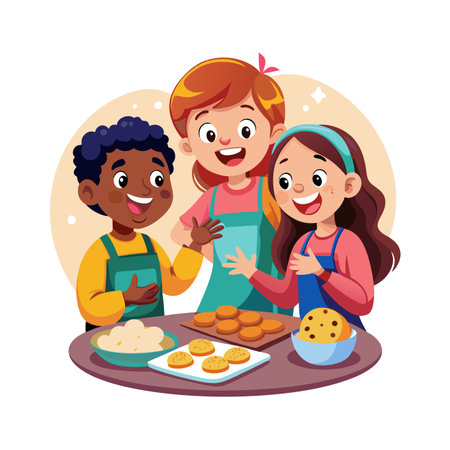 Friends Special, Love and Emotional Moment Vector Illustration Concept for Friendship Day.のイラスト素材