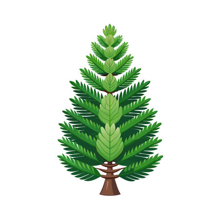 Beautiful Houseplant Vector Illustration Conceptのイラスト素材