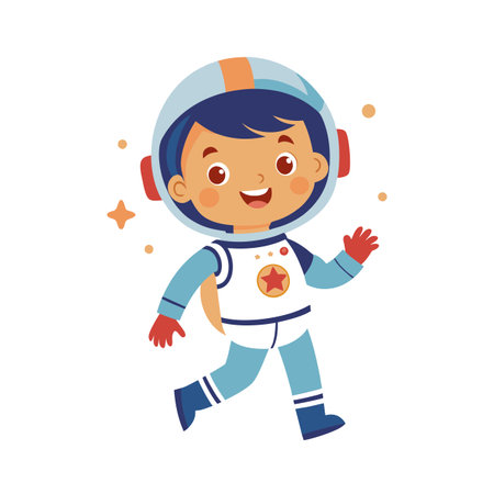 Kids Playing and Entertaining Moments Vector Illustrationのイラスト素材