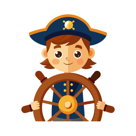 Kids Playing and Entertaining Moments Vector Illustrationのイラスト素材