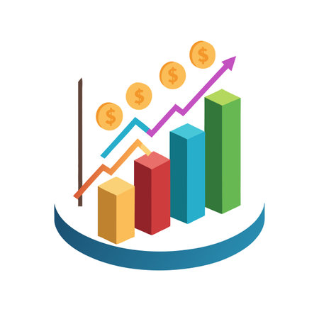 Business and Finance Icon Vector Illustrationのイラスト素材