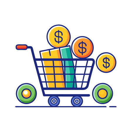 Business and Finance Icon Vector Illustrationのイラスト素材