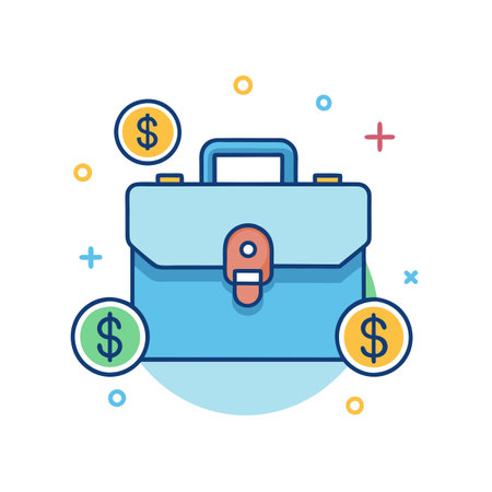 Business and Finance Icon Vector Illustrationのイラスト素材