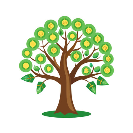 Business and Finance Icon Vector Illustrationのイラスト素材