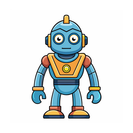 Beautiful Professional Cartoon Character Design Vector illustrationのイラスト素材