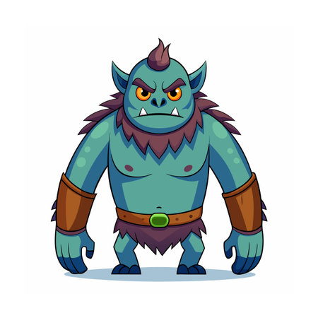 Beautiful Professional Cartoon Character Design Vector illustration