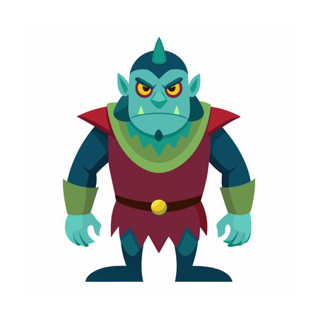 Beautiful Professional Cartoon Character Design Vector illustrationのイラスト素材