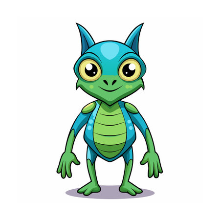 Beautiful Professional Cartoon Character Design Vector illustrationのイラスト素材