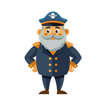 Beautiful Professional Cartoon Character Design Vector illustrationのイラスト素材