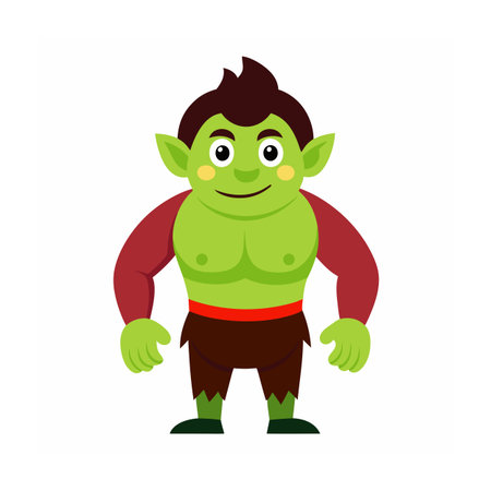 Beautiful Professional Cartoon Character Design Vector illustration
