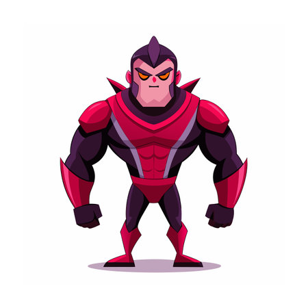 Beautiful Professional Cartoon Character Design Vector illustrationのイラスト素材