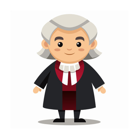 Beautiful Professional Cartoon Character Design Vector illustrationのイラスト素材