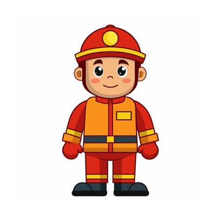 Beautiful Professional Cartoon Character Design Vector illustrationのイラスト素材