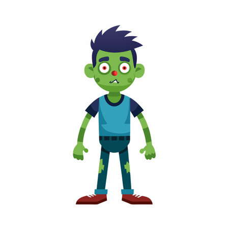 Beautiful Professional Cartoon Character Design Vector illustrationのイラスト素材