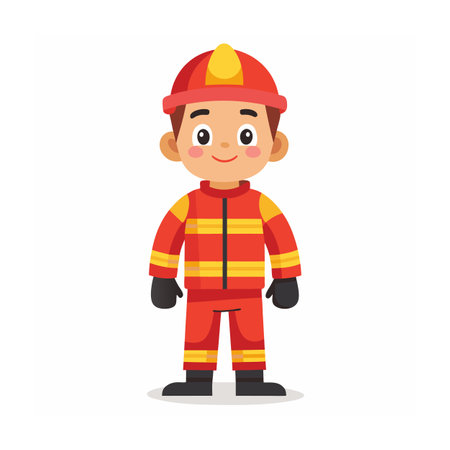 Beautiful Professional Cartoon Character Design Vector illustrationのイラスト素材
