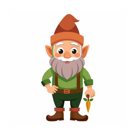 Beautiful Professional Cartoon Character Design Vector illustrationのイラスト素材