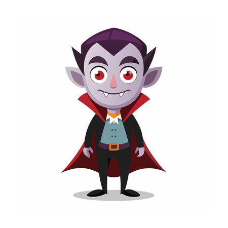Beautiful Professional Cartoon Character Design Vector illustrationのイラスト素材