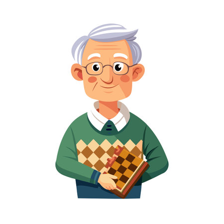 Beautiful Professional Man Character Vector Illustrationのイラスト素材