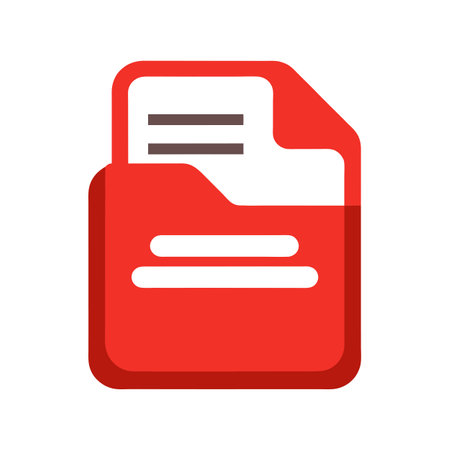 Flat style file  icon vector illustrationのイラスト素材