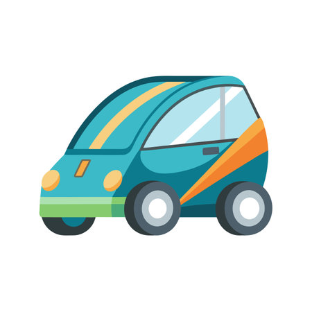 Vehicle and Transportation Icon Vector Illustrationのイラスト素材