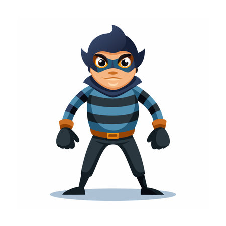 Beautiful Professional Cartoon Character Design Vector illustrationのイラスト素材