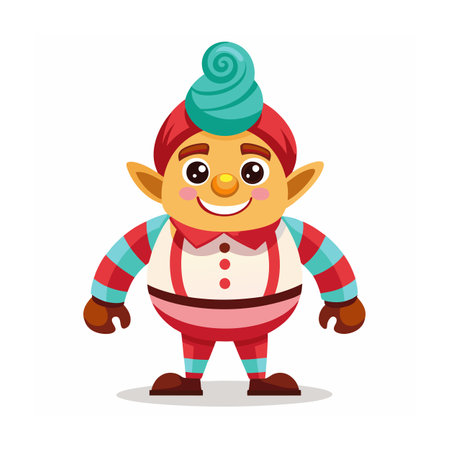 Beautiful Professional Cartoon Character Design Vector illustrationのイラスト素材