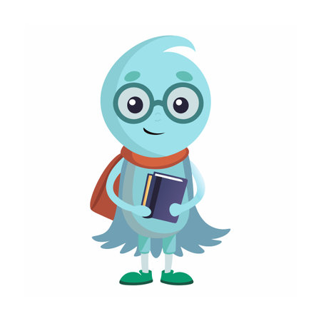 Beautiful Professional Cartoon Character Design Vector illustrationのイラスト素材