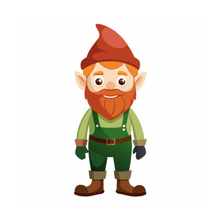 Beautiful Professional Cartoon Character Design Vector illustrationのイラスト素材