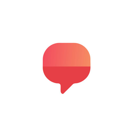 Flat style message, chat, email contact icon vector illustration