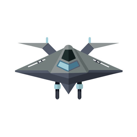Flat style airplane icon vector illustrationのイラスト素材