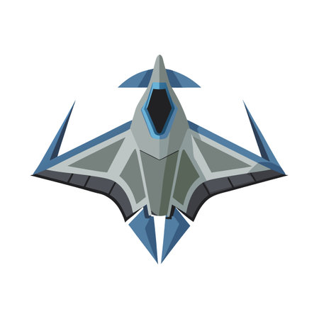 Flat style airplane icon vector illustrationのイラスト素材