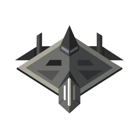 Flat style airplane icon vector illustration