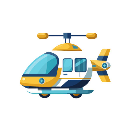 Flat style airplane icon vector illustrationのイラスト素材