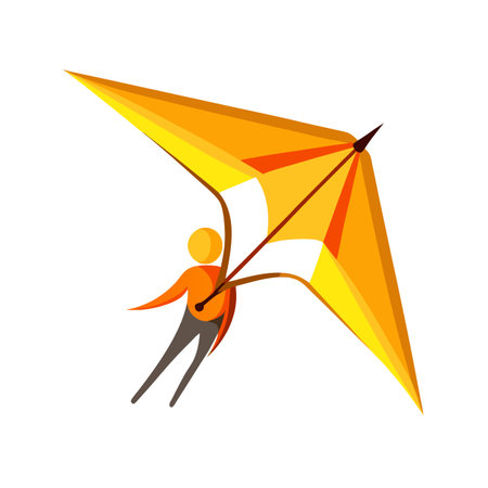 Flat style airplane icon vector illustrationのイラスト素材