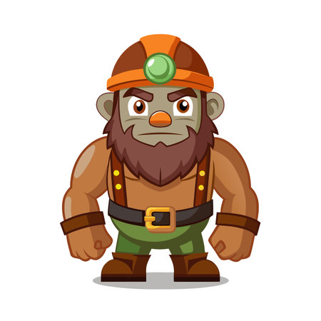 Beautiful Professional Cartoon Character Design Vector illustrationのイラスト素材