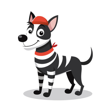 Beautiful Professional Cartoon Character Design Vector illustrationのイラスト素材