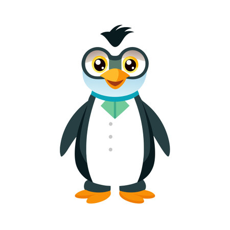 Beautiful Professional Cartoon Character Design Vector illustrationのイラスト素材