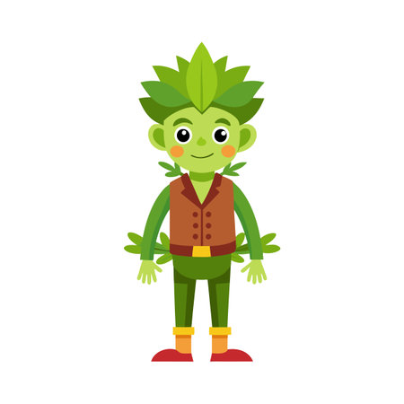 Beautiful Professional Cartoon Character Design Vector illustrationのイラスト素材