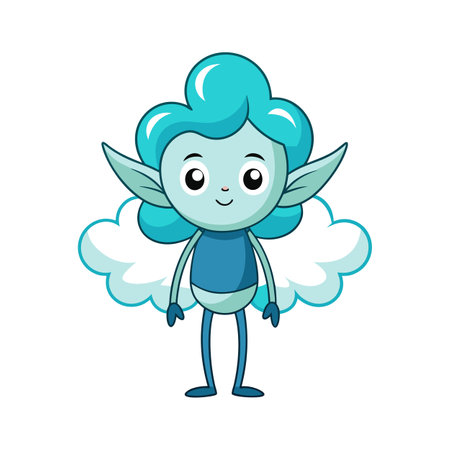 Beautiful Professional Cartoon Character Design Vector illustrationのイラスト素材