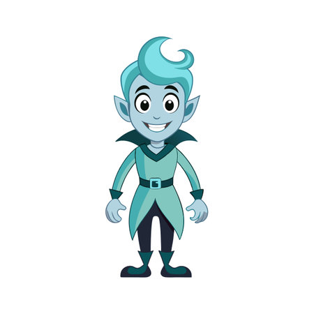 Beautiful Professional Cartoon Character Design Vector illustrationのイラスト素材